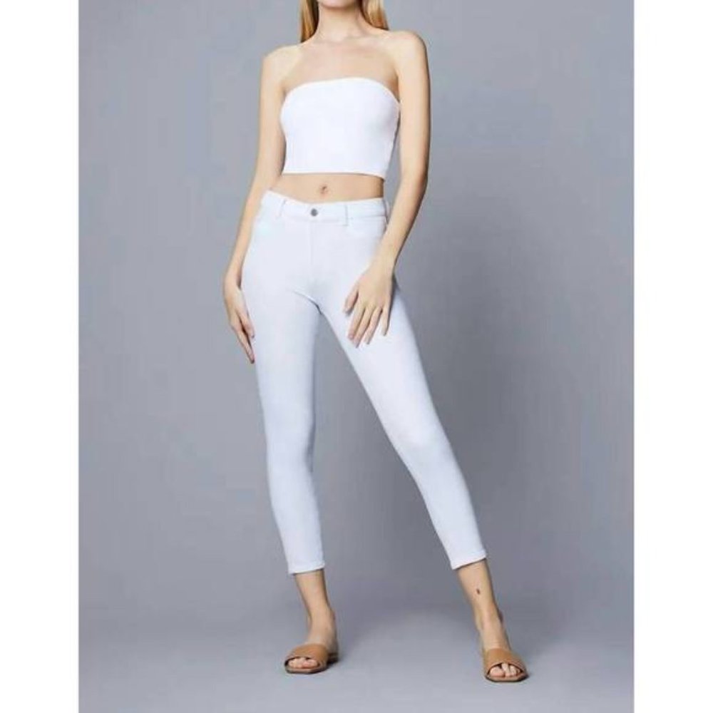DL1961 - Farrow Skinny High Rise Jean in Milk